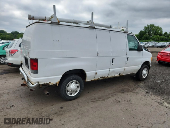 2006 Ford Econoline Cargo with VIN 1FTNE24L16HA86954, listed as a Copart auction lot 63314175 with 207,701 mi miles and Salvage title. Bid and sale history available at DreamBid. Image 3.