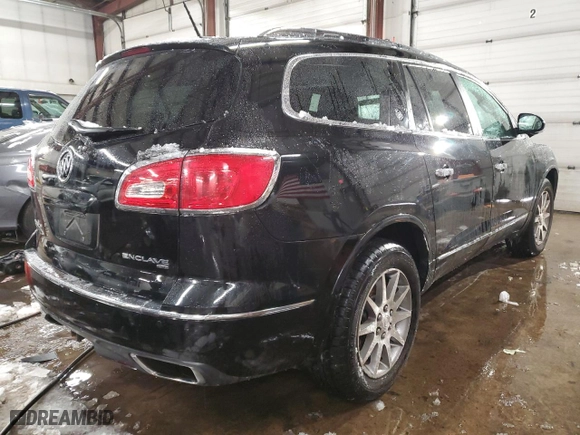 2017 Buick Enclave Leather with VIN 5GAKVBKD5HJ233269, listed as a Copart auction lot 44734865 with 74,608 mi miles and Salvage Title. Bid and sale history available at carsss.com. Image 3.