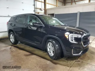 2022 GMC Terrain SLE with VIN 3GKALTEV1NL233952, listed as a Copart auction lot 53841255 with 170,563 mi miles and Clean Title. Bid and sale history available at carsss.com. Image 4.
