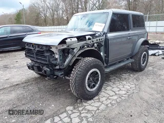 2023 Ford Bronco with VIN 1FMDE5CP2PLC03002, listed as a IAAI auction lot 41716102 with 23,529 mi miles. Bid and sale history available at carsss.com. Image 19.