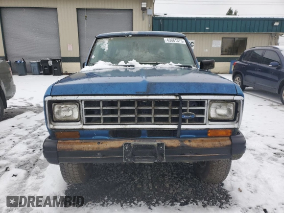 1985 Ford Bronco with VIN 1FMBU14SXFUA96361, listed as a Copart auction lot 43681375 with 98,999 mi miles and Clean title. Bid and sale history available at DreamBid. Image 5.