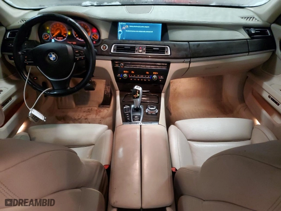 2012 BMW 7 Series 750i xDrive with VIN WBAKC6C58CC397001, listed as a Copart auction lot 84735184 with 68,875 mi miles and Clean Title. Bid and sale history available at carsss.com. Image 8.