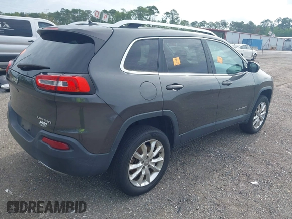 2014 Jeep Cherokee Limited z VIN 1C4PJMDSXEW294199, wystawiony jako IAAI lot #42466782 z przebiegiem 137 783 mil mil oraz . Historia ofert i sprzedaży dostępna na DreamBid. Obrazek 4.