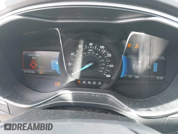 2016 Ford Fusion SE with VIN 3FA6P0H73GR313339, listed as a IAAI auction lot 42074467 with 121,156 mi miles. Bid and sale history available at carsss.com. Image 7.