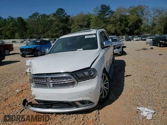 2017 Dodge Durango Citadel Anodized Platinum with VIN 1C4RDHEG6HC680609, listed as a Copart auction lot 49620065 with 111,365 mi miles and Salvage Title. Bid and sale history available at carsss.com. Image 12.