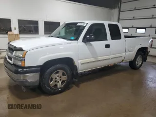 2005 Chevrolet Silverado 1500 Z71 with VIN 1GCEK19Z55Z202021, listed as a Copart auction lot 54431745 with 226,516 mi miles and Clean Title. Bid and sale history available at carsss.com. Image 1.