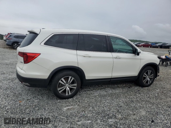 2018 Honda Pilot EX-L with VIN 5FNYF6H54JB055090, listed as a Copart auction lot 53919275 with 82,425 mi miles and Salvage Title. Bid and sale history available at DreamBid. Image 3.