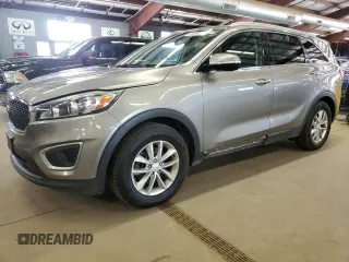 2017 Kia Sorento LX with VIN 5XYPGDA35HG324559, listed as a Copart auction lot 63406085 with 152,200 mi miles and Clean title. Bid and sale history available at DreamBid. Image 1.