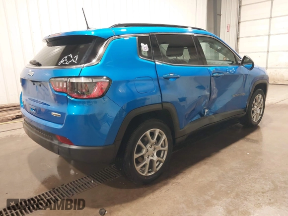 2022 Jeep Compass Latitude Lux с VIN 3C4NJDFB8NT194788, выставлен на аукционе IAAI как лот 41846599 с пробегом 9 269 миль миль и . История ставок и продаж доступна на DreamBid. Изображение 4.