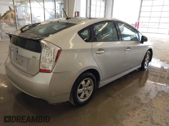2010 Toyota Prius II with VIN JTDKN3DU5A0134156, listed as a IAAI auction lot 41540397 with 223,558 mi miles. Bid and sale history available at carsss.com. Image 4.