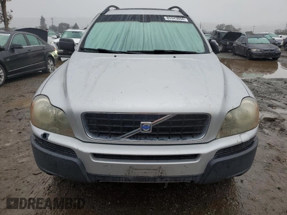 2005 Volvo XC90 with VIN YV1CZ911851196182, listed as a Copart auction lot 85343694 with 147,370 mi miles and Salvage Title. Bid and sale history available at carsss.com. Image 5.