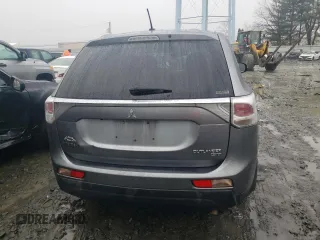 2014 Mitsubishi Outlander GT with VIN JA4JZ4AX2EZ009731, listed as a Copart auction lot 38760334 with 167,645 mi miles and Salvage title. Bid and sale history available at DreamBid. Image 6.