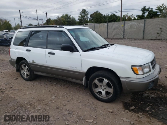 1999 Subaru Forester S with VIN JF1SF6555XH730230, listed as a Copart auction lot 71795924 with 103,455 mi miles and Salvage Title. Bid and sale history available at carsss.com. Image 4.