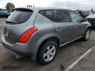 2005 Nissan Murano SL with VIN JN8AZ08WX5W423633, listed as a Copart auction lot 71242864 with 121,301 mi miles and Salvage Title. Bid and sale history available at carsss.com. Image 3.