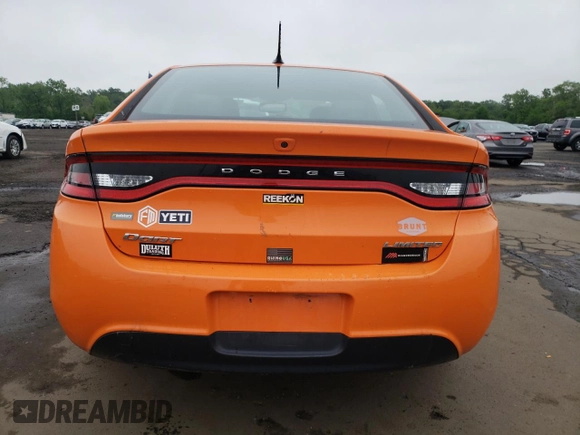 2013 Dodge Dart Limited with VIN 1C3CDFCA0DD320236, listed as a Copart auction lot 59995365 with 105,960 mi miles and Salvage title. Bid and sale history available at DreamBid. Image 6.