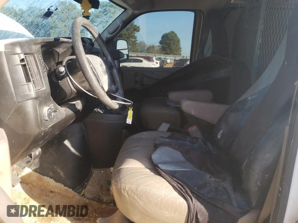 2014 Chevrolet Express Cargo Van with VIN 1GCWGFCA2E1194237, listed as a Copart auction lot 77768844 with 164,426 mi miles and Salvage Title. Bid and sale history available at carsss.com. Image 7.
