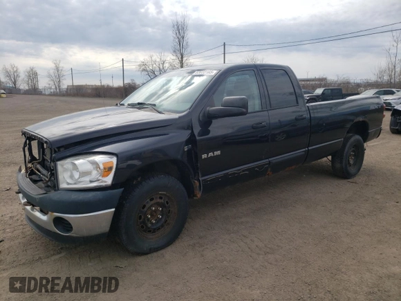 2008 Dodge 1500 ST z VIN 1D7HU18238J127307, wystawiony jako Copart lot #53680165 z przebiegiem 203 586 mil mil oraz Szkoda całkowita • Salvage title. Historia ofert i sprzedaży dostępna na DreamBid. Obrazek 1.