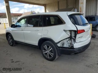 2017 Honda Pilot EX-L with VIN 5FNYF6H61HB084579, listed as a Copart auction lot 49673445 with 274,006 mi miles and Salvage Title. Bid and sale history available at carsss.com. Image 2.