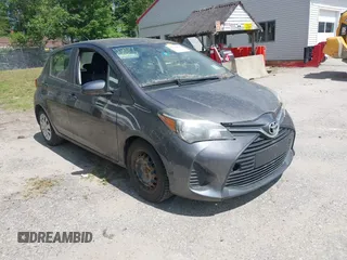 2017 Toyota Yaris L z VIN VNKKTUD37HA073276, wystawiony jako IAAI lot #42546567 z przebiegiem 123 288 mil mil oraz . Historia ofert i sprzedaży dostępna na DreamBid. Obrazek 1.