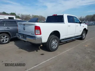 2021 Ram 2500 Big Horn with VIN 3C6UR5DJ8MG552586, listed as a IAAI auction lot 41826654 with 82,847 mi miles and . Bid and sale history available at DreamBid. Image 4.