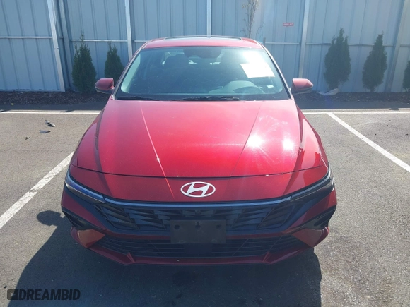 2024 Hyundai Elantra Limited with VIN KMHLP4DG8RU756474, listed as a IAAI auction lot 41964249 with 19,754 mi miles. Bid and sale history available at carsss.com. Image 13.