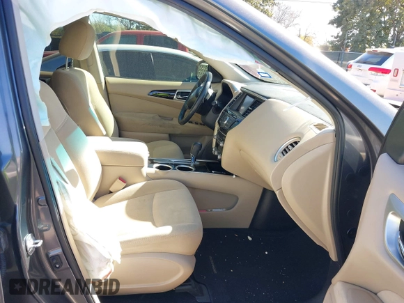 2016 Nissan Pathfinder S with VIN 5N1AR2MNXGC624565, listed as a IAAI auction lot 41213601 with 109,603 mi miles and . Bid and sale history available at DreamBid. Image 5.