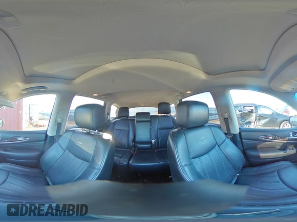 2013 Infiniti JX35 with VIN 5N1AL0MM7DC338486, listed as a Copart auction lot 72959864 with 118,815 mi miles and Salvage Title. Bid and sale history available at carsss.com. Image 12.