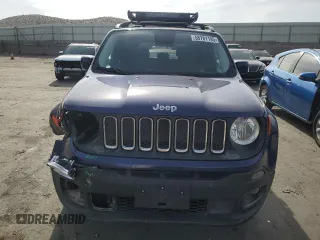 2017 Jeep Renegade Altitude with VIN ZACCJBBB9HPE52085, listed as a Copart auction lot 58781195 with 139,524 mi miles and Salvage title. Bid and sale history available at DreamBid. Image 5.