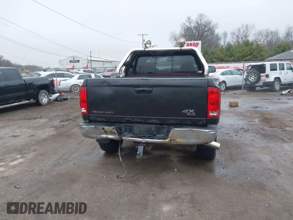 2004 Dodge 2500 SLT with VIN 3D7KU28D74G160366, listed as a IAAI auction lot 41982570 with 206,120 mi miles and . Bid and sale history available at DreamBid. Image 16.