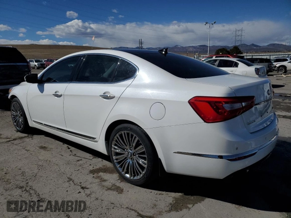 2014 Kia Cadenza Premium with VIN KNALN4D70E5147116, listed as a Copart auction lot 46510605 with 92,793 mi miles and Clean Title. Bid and sale history available at carsss.com. Image 2.
