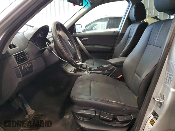 2005 BMW X3 2.5i with VIN WBXPA734X5WC50438, listed as a Copart auction lot 52978285 with 137,175 mi miles and Non Repairable. Bid and sale history available at carsss.com. Image 7.