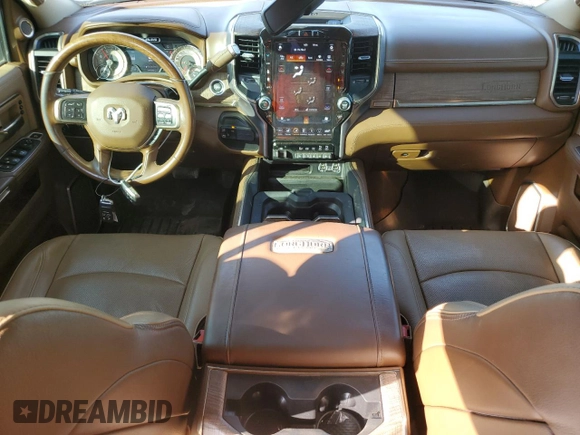 2021 Ram 2500 Longhorn with VIN 3C6UR5PLXMG576496, listed as a Copart auction lot 76097194 with 115,712 mi miles and Salvage title. Bid and sale history available at DreamBid. Image 8.