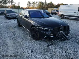 2021 Mercedes-Benz S-Class S 580 with VIN W1K6G7GB2MA043962, listed as a Copart auction lot 81317154 with 26,314 mi miles and Salvage Title. Bid and sale history available at carsss.com. Image 13.