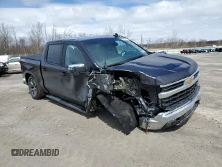 2024 Chevrolet Silverado 1500 LT with VIN 3GCPDKEK3RG315618, listed as a Copart auction lot 52344075 with 7,213 mi miles and Salvage Title. Bid and sale history available at DreamBid. Image 4.