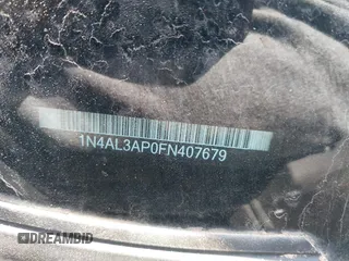2015 Nissan Altima SL with VIN 1N4AL3AP0FN407679, listed as a IAAI auction lot 40909974 with 129,597 mi miles and . Bid and sale history available at carsss.com. Image 9.