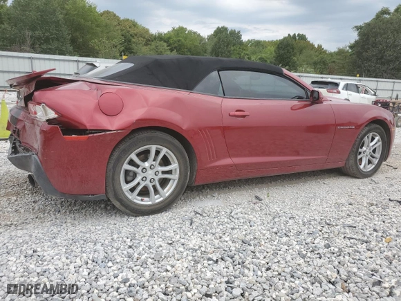 2014 Chevrolet Camaro LT with VIN 2G1FB3D38E9165715, listed as a Copart auction lot 69502814 with 154,879 mi miles and Clean Title. Bid and sale history available at carsss.com. Image 3.