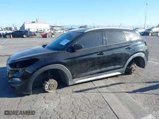 2017 Hyundai Tucson SE Plus with VIN KM8J33A46HU598450, listed as a IAAI auction lot 41709481 with 34,781 mi miles. Bid and sale history available at carsss.com. Image 14.