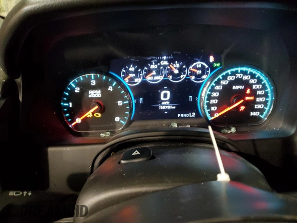 2017 Chevrolet Tahoe LT with VIN 1GNSKBKC5HR395927, listed as a Copart auction lot 88071605 with 119,761 mi miles and Salvage Title. Bid and sale history available at DreamBid. Image 9.