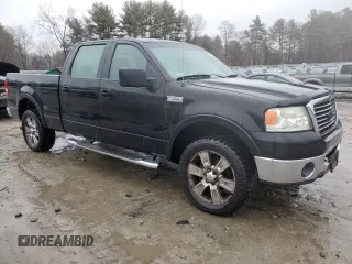 2008 Ford F-150 XL with VIN 1FTRW14W38FC31526, listed as a Copart auction lot 43559425 with 153,207 mi miles and Clean Title. Bid and sale history available at carsss.com. Image 4.