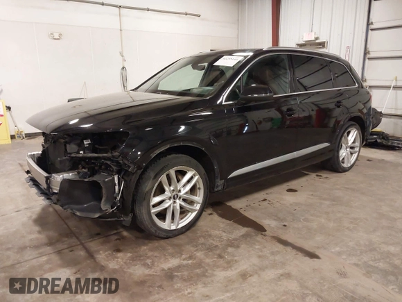 2017 Audi Q7 Prestige with VIN WA1VABF71HD043036, listed as a IAAI auction lot 42255140 with 90,009 mi miles and . Bid and sale history available at DreamBid. Image 2.