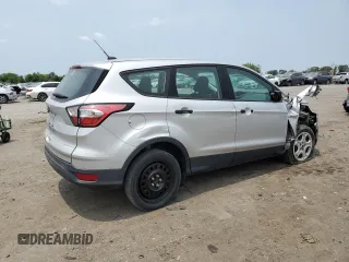2018 Ford Escape S with VIN 1FMCU0F75JUA72226, listed as a Copart auction lot 59788795 with 87,031 mi miles and Clean title. Bid and sale history available at DreamBid. Image 3.