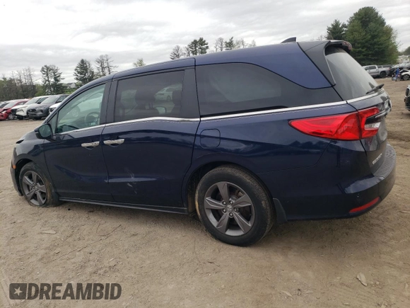 2023 Honda Odyssey EX with VIN 5FNRL6H53PB060058, listed as a Copart auction lot 53415865 with 24,778 mi miles and Salvage title. Bid and sale history available at DreamBid. Image 2.