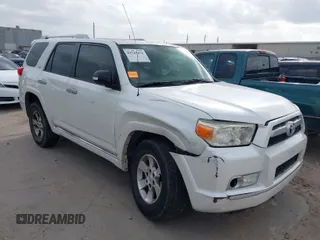 2013 Toyota 4Runner SR5 with VIN JTEZU5JR8D5048792, listed as a IAAI auction lot 41743431 with 240,956 mi miles and . Bid and sale history available at DreamBid. Image 1.