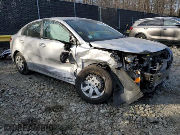2023 Kia Rio S with VIN 3KPA24AD4PE628801, listed as a Copart auction lot 47924185 with 8,158 mi miles and Salvage Title. Bid and sale history available at carsss.com. Image 4.