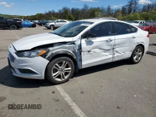 2018 Ford Fusion SE z VIN 3FA6P0HD7JR189251, wystawiony jako Copart lot #57486455 z przebiegiem 85 526 mil mil oraz Szkoda całkowita • Salvage title. Historia ofert i sprzedaży dostępna na DreamBid. Obrazek 1.