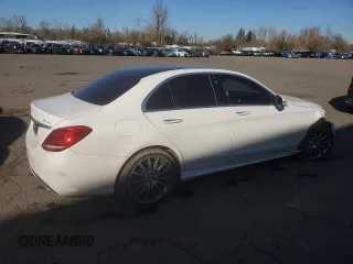 2015 Mercedes-Benz C-Class C 400 with VIN 55SWF6GB7FU034819, listed as a Copart auction lot 89210625 with 71,930 mi miles and Salvage Title. Bid and sale history available at carsss.com. Image 3.