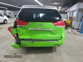 2011 Toyota Sienna XLE AAS with VIN 5TDYK3DC9BS020976, listed as a Copart auction lot 46280905 with 258,265 mi miles and Salvage Title. Bid and sale history available at DreamBid. Image 6.