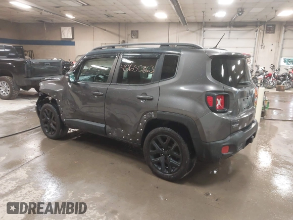 2016 Jeep Renegade Latitude with VIN ZACCJBBT5GPD69471, listed as a IAAI auction lot 40650863 with 137,944 mi miles. Bid and sale history available at carsss.com. Image 3.