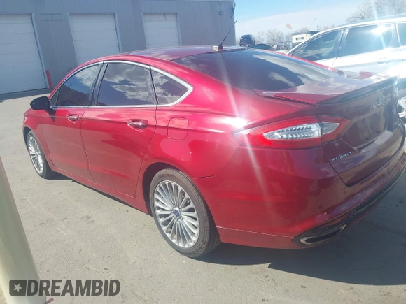 2016 Ford Fusion Titanium with VIN 3FA6P0K93GR251547, listed as a IAAI auction lot 41823007 with 127,796 mi miles and . Bid and sale history available at carsss.com. Image 3.