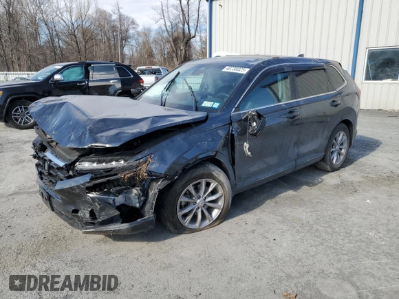 2023 Honda CR-V EX-L with VIN 2HKRS4H71PH423094, listed as a Copart auction lot 48730025 with 0 mi miles and Salvage Title. Bid and sale history available at carsss.com. Image 1.